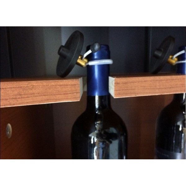 Red Wine Bottle Security Tags Environmental Friendly ABS Materials Easy Operation