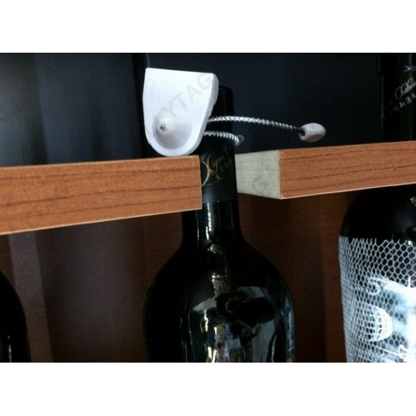 Premium Quality Bottle Lock Tag , Lock For Alcohol Bottles Aluminum Silver Copper Head
