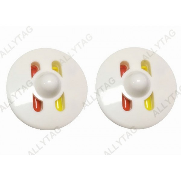 50mm Ink Sensors On Clothes , AM / RF Ink Alarm Tag Widely Compatible
