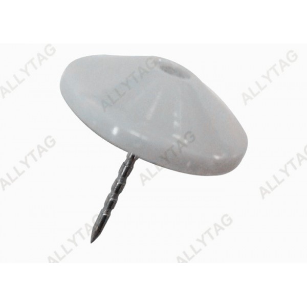 Retail Shop Hard Tag Pin Reusable Plastic Head 16 - 21mm Customized Pin Length