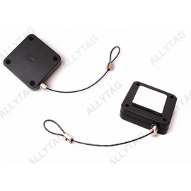 63.5 x 63.5 x 17.5mm Anti Theft Pull Box ABS Material For Hardware Store