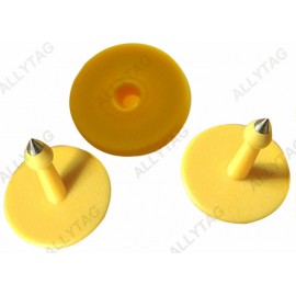 Animal Ear UHF RFID TAGS Antenna Chip Inside For Farm Cattles Cows Tracing