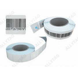 Eas Sensor Anti Theft Labels Deactivatable Featuring Strong Glue For Sticking