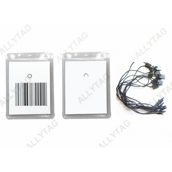 Anti Shoplifting EAS Hard Tag Clear / Transparent Color For Clothing